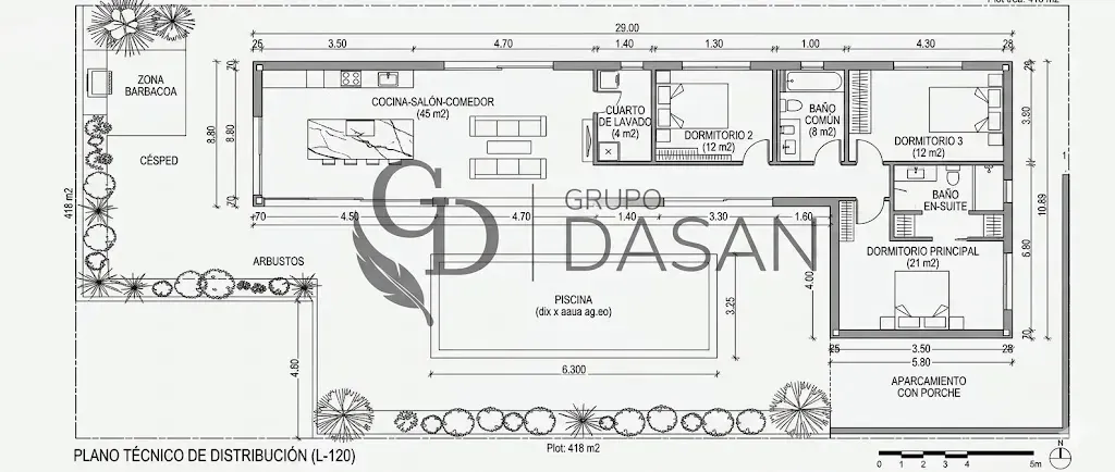 Plano técnico  — OASIS II